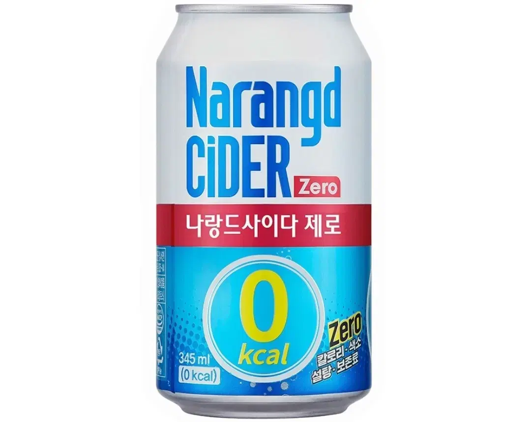 [무료배송] 나랑드사이다 제로 345ml 24캔 뚱캔